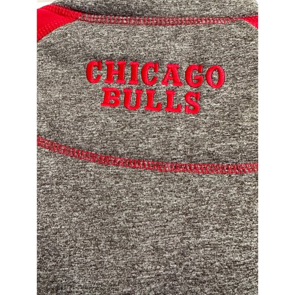 NBA G-III by Carl Banks Chicago Bulls 1/4 Zip Fleece Lined M Pullover NWT - Picture 5 of 11